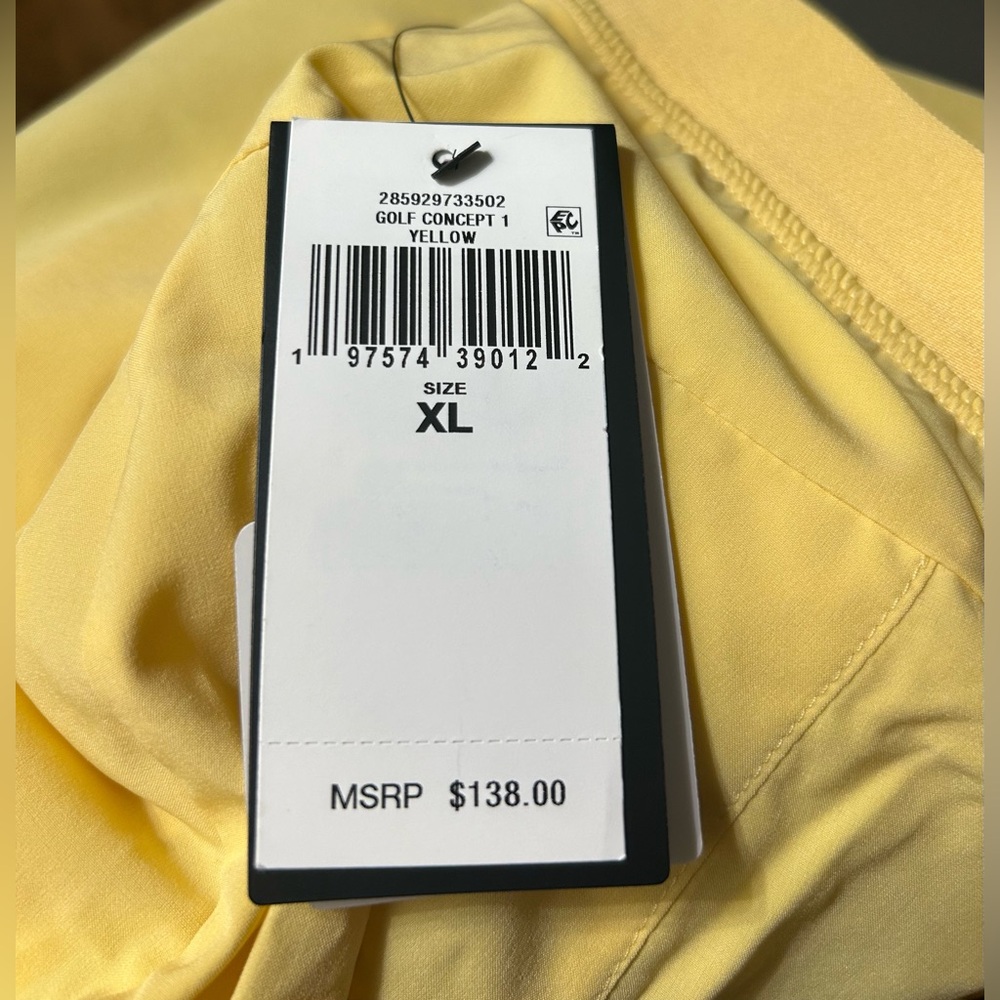 RLX Ralph Lauren women's performance golf skort in corn yellow XL $138 - Picture 3 of 3